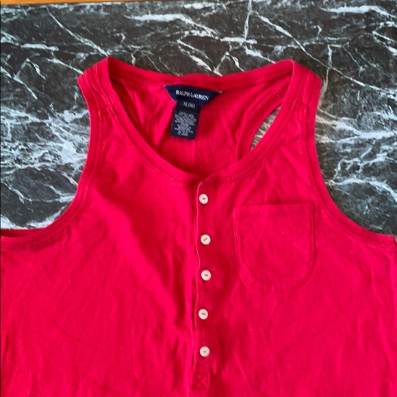 Girl’s Button Up Tank Top - Picture 3 of 5